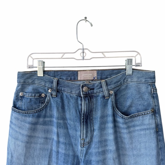 Everlane The Summer Jean Relaxed Fit Light Blue Women's Ankle Jeans Size 30 - Picture 6 of 11